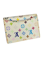 Louis Vuitton Murakami Multicolor Leather Card Holder