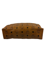 MCM Cognac Leather Clutch Bag