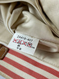 Burberry Check Canvas Tote Bag