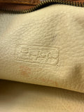 MCM Cognac Leather Clutch Bag