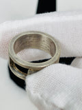 Gucci .925 Silver G Ring Size 9