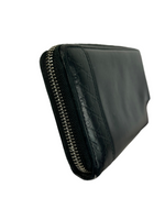 Gucci GG Monogram Leather Zippy Wallet