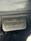 Ferragamo Black Leather Hand Bag