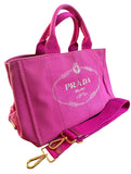 Prada Canapa Fuxia Tote Bag