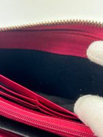 Yves Saint Laurent YSL Leather Zippy Wallet