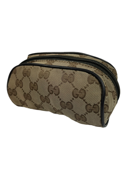 Gucci GG Canvas Monogram Cosmetic Bag