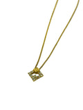 Givenchy Encrusted Logo Necklace