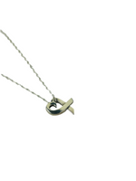 Tiffany .925 Silver Bow Necklace