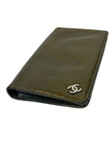 Chanel CC Leather Long Wallet