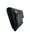 Prada Tessuto Nero Leather Long Wallet