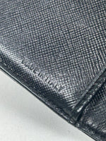 Prada Tessuto Nero Nylon Trifold Wallet