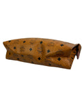 MCM Cognac Leather Clutch Bag
