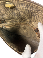 Fendi Zucca Monogram Crossbody Bag