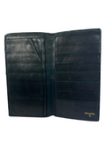 Chanel Black Leather Long Wallet