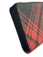 Vivienne Westwood Tartan Orb Zippy Wallet