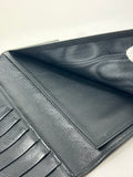 Gucci Black Leather Long Wallet