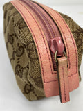 Gucci GG Canvas monogram cosmetic bag