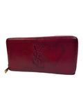 Yves Saint Laurent YSL Leather Zippy Wallet