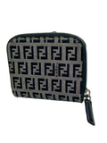Fendi Zucca Monogram Zippy Wallet