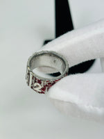 Dior Red Trotter 2 Ring Size 6