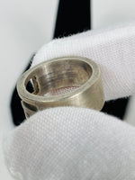 Gucci .925 Silver G Ring Size 9