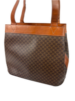 Celine Macadam Leather Shoulder Bag