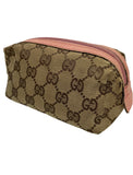 Gucci GG Canvas monogram cosmetic bag