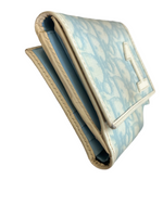 Dior Blue Trotter 1 Bifold Wallet