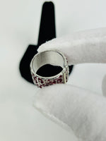 Dior Red Trotter 2 Ring Size 5