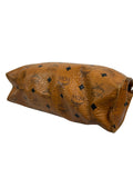 MCM Cognac Leather Clutch Bag