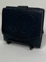 Chanel CC Leather Bifold Wallet