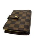 Louis Vuitton Damier Ebene Kisslock Wallet