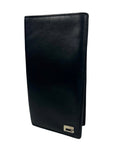 Gucci Black Leather Long Wallet