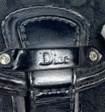 Dior Black Trotter Leather Key Holder