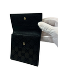 Gucci GG Monogram Leather Trifold Wallet