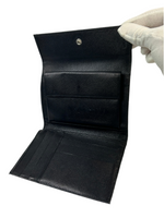 Prada Tessuto Nero Nylon Trifold Wallet