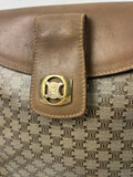 Celine Macadam Leather Crossbody Bag