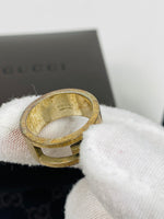 Gucci .925 Sterling G Ring Size 11