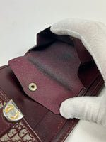Dior Red Trotter Trifold Wallet