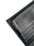 Ferragamo Black Leather Bifold Wallet