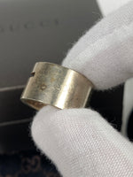 Gucci .925 Sterling Silver G Ring 8