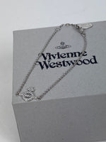 Vivienne Westwood Encrusted Infinity Orb Bracelet