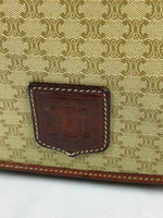 Celine Macadam Leather Crossbody Bag