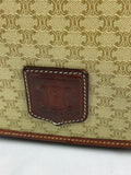 Celine Macadam Leather Crossbody Bag