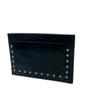 Prada Studded Leather Card Holder