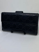 Gucci GG Guccissima leather long wallet