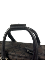 Gucci 2 Way Canvas Monogram Business Bag