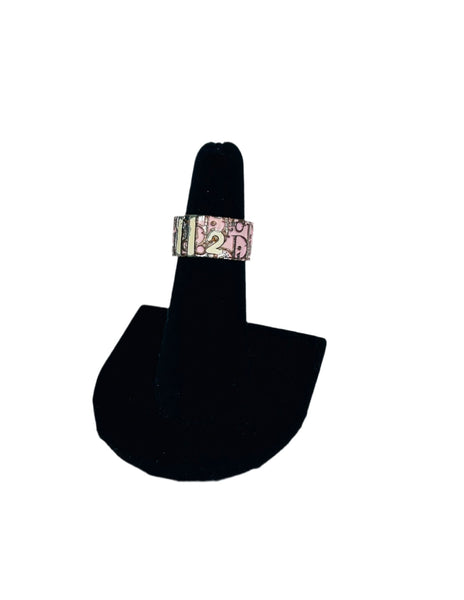 Dior Pink Trotter 2 Ring Size 5