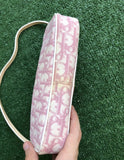Dior 2 Pink Trotter PVC Shoulder Bag