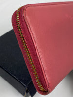 Prada Saffiano Chic Leather zippy wallet